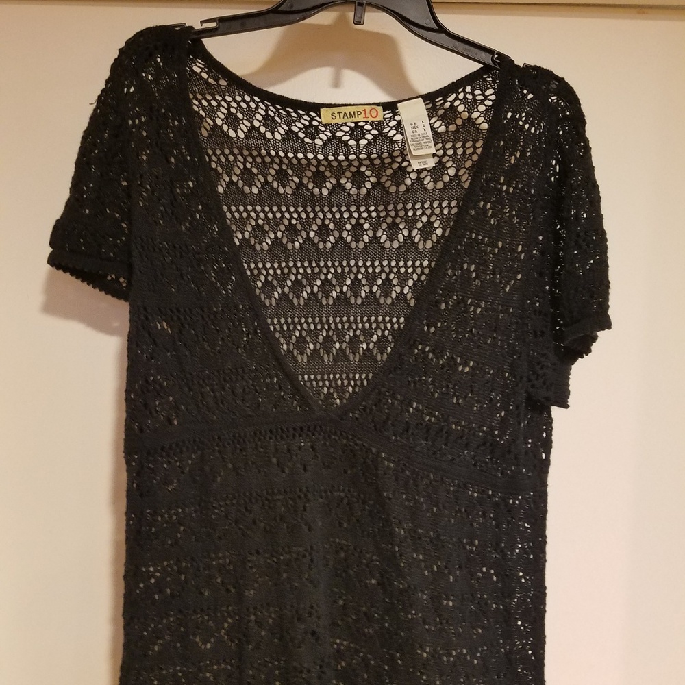 Beautiful Crochet V-Top